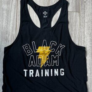 Under Armour Project Rock Bundle – Iron Paradise Tee + Black Adam Tank (Size M)